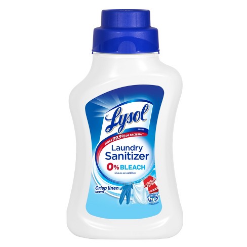 Lysol Crisp Linen Scented Laundry Sanitizer - 41 Fl Oz ...