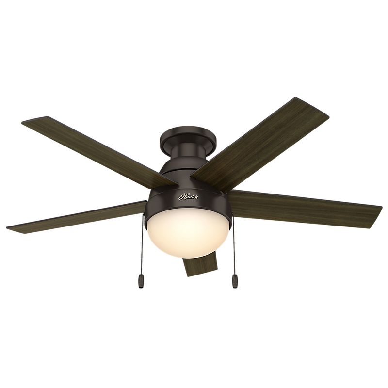 46" Anslee Low Profile Ceiling Fan (Includes LED Light Bulb) - Hunter Fan, 2 of 12