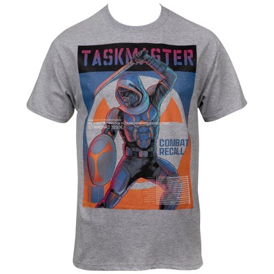Mens Black Widow movie Taskmaster Combat Recall T-Shirt