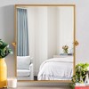 PexFix Iron Metal Frame Windowpane Wall Mirror Farmhouse Rustic Elegant Decor for Living Room Bedroom Bathroom Entryway - 4 of 4