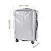 Unique Bargains PVC Waterproof Universal Luggage Protector with Fastener 2 Pcs - 2 of 4