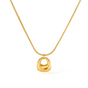 Dainty Silver Gold Necklace for Women - HTUTWOO™ 925 Sterling Silver, for Everyday Birthday Holidays Gifts - 1 of 4
