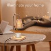 HOM Candle Warmer Lamp with Adjustable Brightness and Timer Function - Candle Wax Warmer for Home Décor - 3 of 4