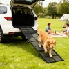 PawHut Dog Car Ramp, 75" x 20" Extra Long and Wide Pet Ramp with Non-Slip Surface, Folding Portable Pet Stairs for Large, Small & Senior Dogs - 3 of 4
