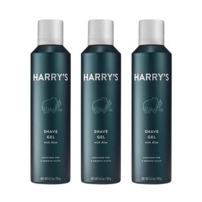Harry's Men's Foaming Shave Gel with Aloe - 2pk/13.4oz
