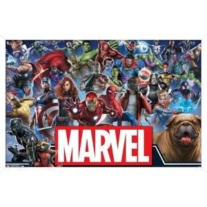 Trends International Marvel Comics - Marvel Universe - Heroes Framed Wall Poster Prints - 1 of 4