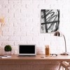 Stupell Industries Lively Abstract Linework Black and White Design - 2 of 4