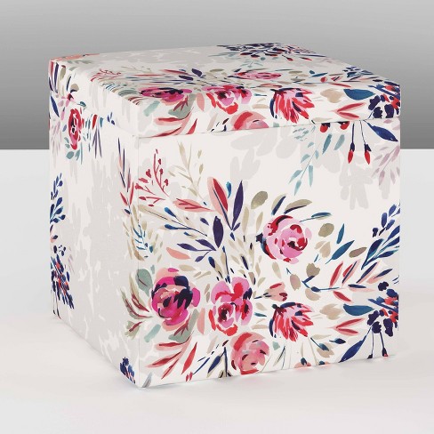 Target hot sale floral ottoman