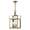 Livex Lighting Garfield 3 - Light Pendant in  Antique Brass - 4 of 4