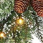 9ft christmas garland green