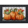 Briarwood Lane Fall Doormat 30x18 Indoor Outdoor Country Pumpkins For Fall Doormat - 2 of 4