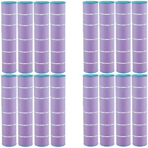 Hurricane 16 Pack HF7482-04P Platinum Purple Spa Filter Cartridge Replacement for PJAN145, Unicel C-7482, Filbur FC-0820, Jandy Industries CL580 - 1 of 4