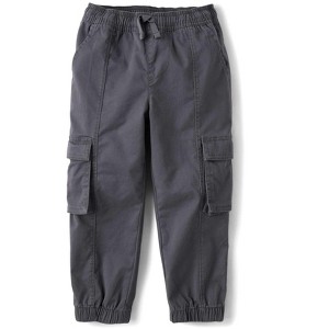 The Children's Place Boys Stretch Pull On Cargo Jogger Pants - 1 of 4