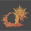 Juniors Womens Lost Gods Golden Hour Racerback Tank Top - 2 of 4