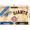 Trends International MLB Rivalries - Los Angeles Dodgers vs San Francisco Giants Unframed Wall Poster Prints - 3 of 4