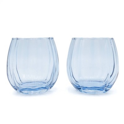 2pk 25oz Glass Tumblers - Bullseye's Playground™