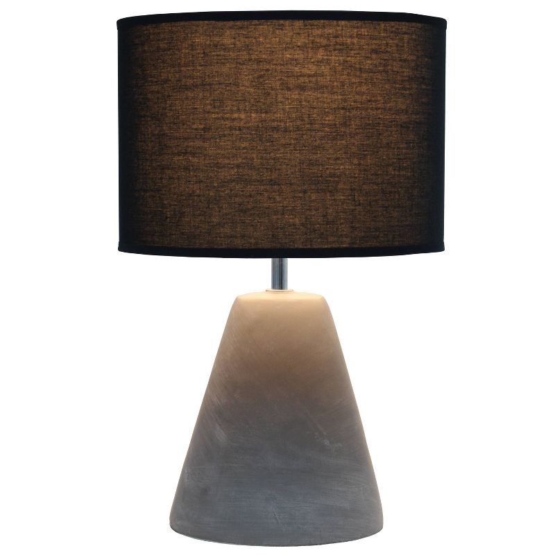 Pinnacle Concrete Table Lamp with Shade - Simple Designs, 2 of 7