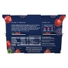 Chobani High Protein Mixed Berry Greek Yogurt - 20g Protein 26.8oz/4ct Cups - 4 of 4