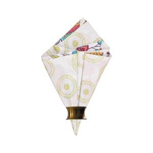 C&F Home Teagan Cotton Reversible Napkin Set of 6 - 1 of 3