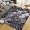 Area Rugs for Living Room - Modern Abstract Washable Low Pile Carpet for Bedroom, Dining Room & More - 3 of 4