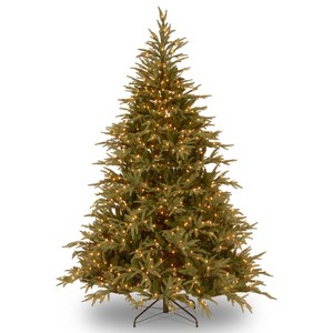 National Tree Company 7.5' Pre-lit Frasier Grande Artificial Christmas Tree - 1 of 4
