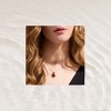 EVRY JEWELS WATERPROOF Gold or Silver Plated Timeless Necklace - 4 of 4