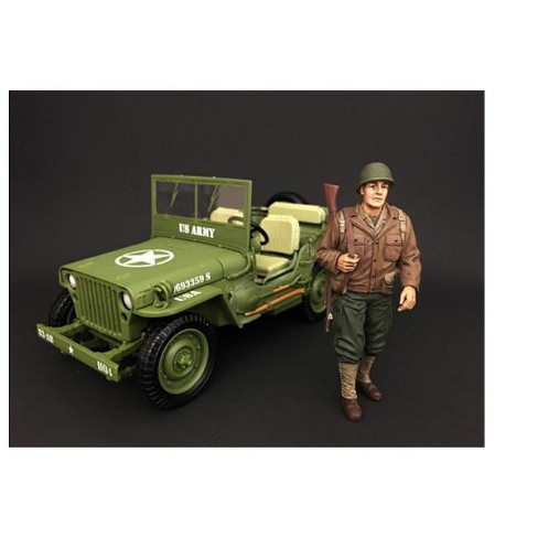 US Army WWII Figure I For 1:18 Scale Models by American Diorama