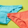 Yellowberry Pima Cotton Super Soft Bikini Best Underwear 6PK for Girls - 3 of 4