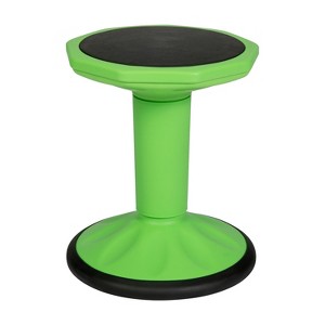 Flash Furniture Lucas Fixed Height Kids Flexible Active Stool for Classroom and Home with Non-Skid Bottom - 1 of 4