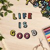 Bright Creations 104 Piece Iron On Letters for Denim, 4 Sets of 26 Alphabet Embroidered A-Z Patches for DIY Crafts, Sewing (1 In) - 4 of 4