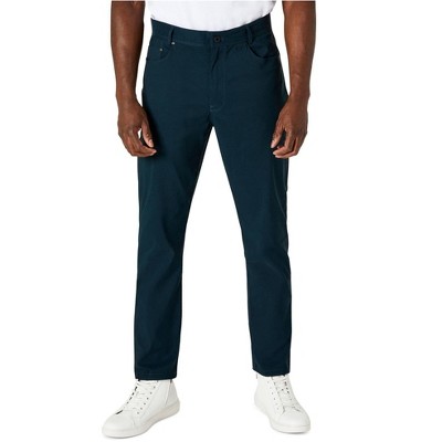 Kenneth Cole Mens Slim Fit 5-Pocket Tech Casual Trouser Pants
