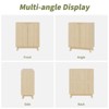 34"/55" W Sideboard Buffet Cabinet with Storage, Modern Fluted Accent Cabinet with Doors and Adjustable Shelves, Coffee Bar Console for Living Room - 4 of 4