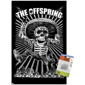 Trends International The Offspring - Jumping Skeleton Unframed Wall Poster Prints - 1 of 4