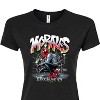 Women's - Marvel - Spider-man Miles Morales Spray Paint Fitted Graphic T-Shirt - 2 of 3