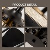 Ludomide 30 inch Industrial Black Caged Ceiling Fan with Lights and Remote Control, Vintage Farmhouse Bladeless Chandelier Ceiling Fan - 4 of 4