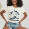 Simply Sage Market Women's Vintage Yosemite National Park Short Sleeve Garment Dyed Tee - 2 of 4