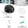 Unique Bargains Self-Adhesive No Drilling Door Stop for Home Office Keep Door Open 4 Pcs - 2 of 4