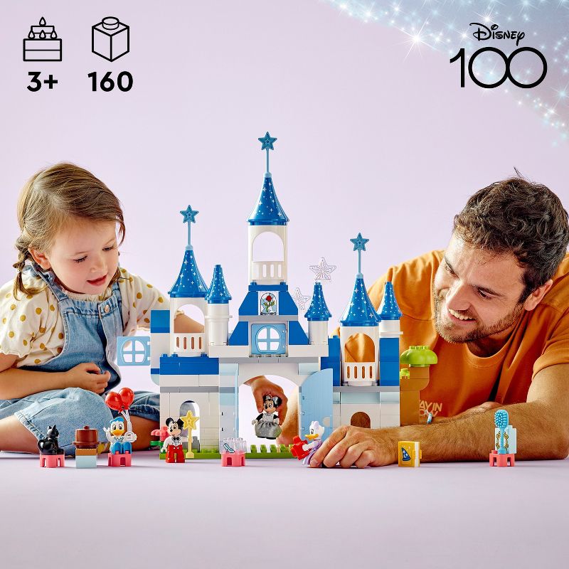 LEGO DUPLO Disney 3in1 Magic Castle with 5 Disney Figure 10998, 3 of 10