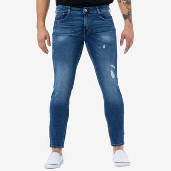 RAW X Men's Slim Fit 5 Pocket Stretch Jeans