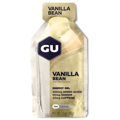GU Energy Vanilla Bean Nutrition Gel - 24ct