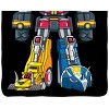 Power Rangers Megazord Blanket 46" X 60" Flannel Fleece Throw - 3 of 3