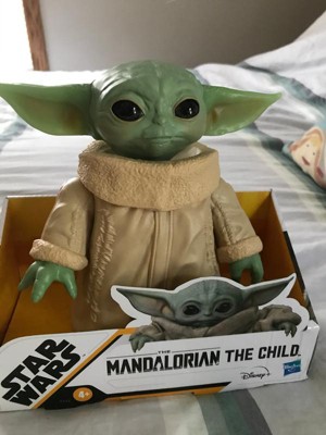 Star Wars: The Mandalorian Galactic Action The Mandalorian and Grogu Kids  Toy Action Figure for Boys and Girls Ages 4 5 6 7 8 and Up (13”) 