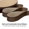 Unique Bargains Velvet Single Side Christmas Vintage Ribbon 1 Pc - 2 of 4