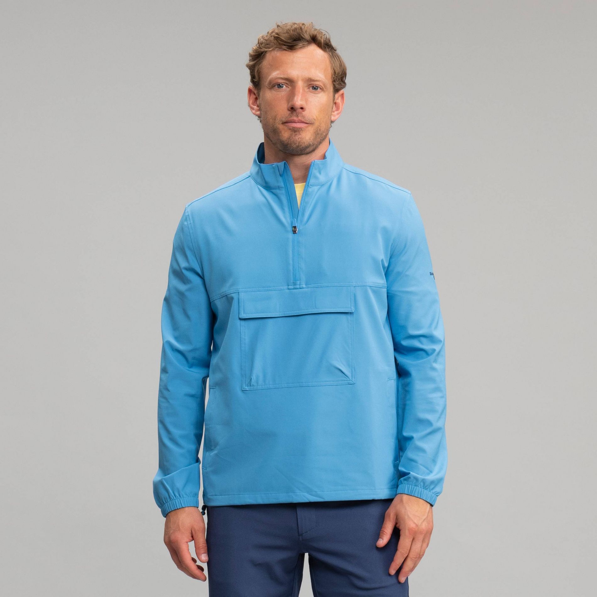 Richer Poorer Men's Woven Quarter Zip Sweatshirt