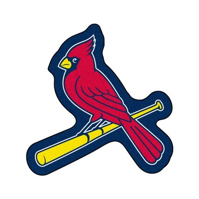 MLB St. Louis Cardinals 30"x33" Mascot Rug - Navy Blue