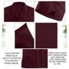 HAPPY BAY Mens Short Sleeve Button Down Casual Collar Camp Summer Shirts Business Shirts for Men Vacation Solid Shirts with Pocket - 4 of 4