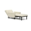 Corduroy Multi-Functional Adjustable Sofa with Convertible Lounge Chair and Guest Bed for Living Room - 4 of 4