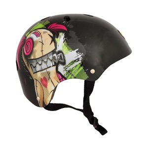 Punisher Skateboards Jinx Multi-Sport Skateboard Helmet 11-vent Size Medium, Green - 1 of 4