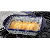 Blue Rose Polish Pottery 1445 Zaklady Large Rectangular Baker - 2 of 3