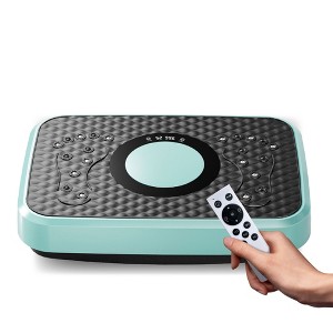 TopComfy Vibration Plate with Handle Whole Body Exercise Fitness for Fat Burning Weight Loss Men Women Home Gym Workouts, Green, 22.5"*16"*7" - 1 of 4